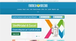 Desktop Screenshot of farmaciamascaro.com